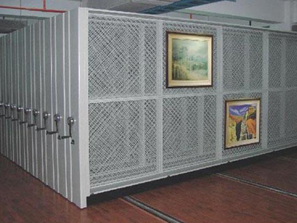 字画、油画密集架 (1)